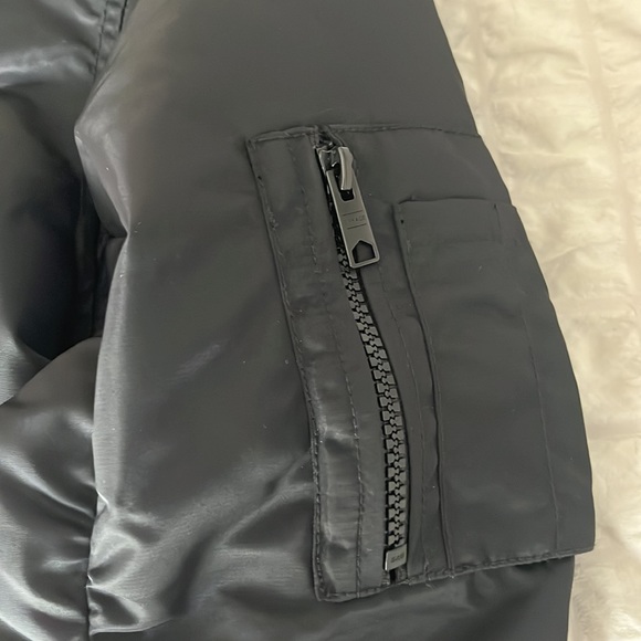 Garage Cropped Bomber Jacket - Picture 3 of 7